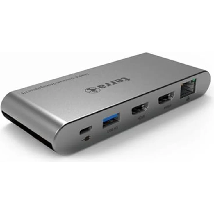 TERRA MOBILE Dockingstation 770, USB-C Dual Display mit USB-C Kabel für Notebooks – Bild 2