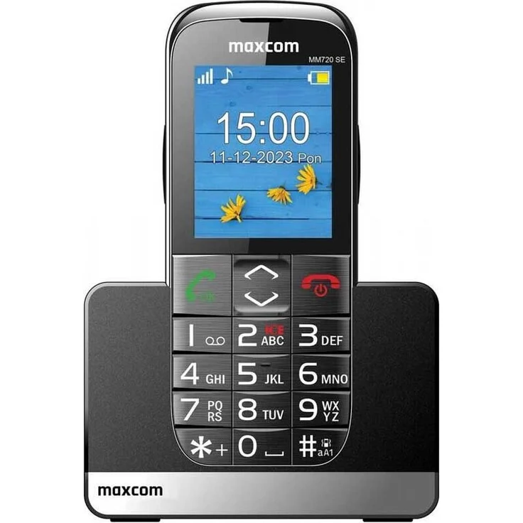 MAXCOM MM720 2.2" 0.3MPX 2G Mobiltelefon Schwarz