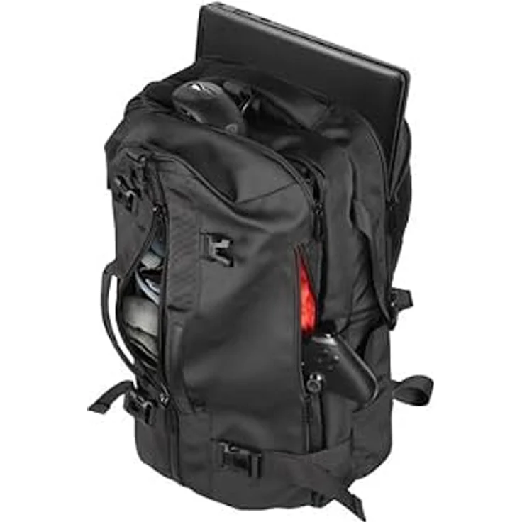 Genesis Pallad 570, Notebook-Rucksack für 17.3 Zoll Laptops, Schwarz – Bild 8