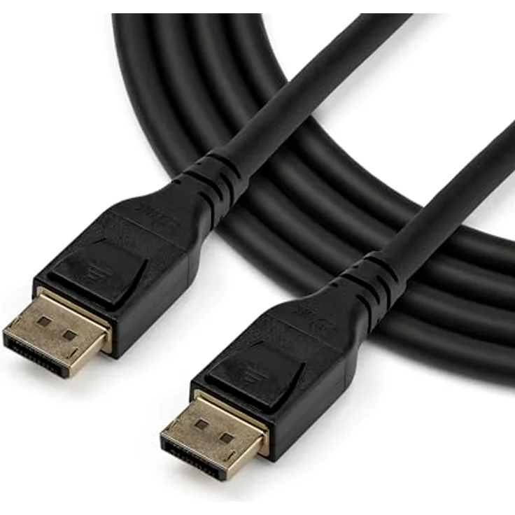 StarTech.com 3m 9.8ft DisplayPort 1.4 Cable - VESA Certified - 8K DP Cable - DisplayPort-Kabel - DisplayPort (M) eingerastet bis DisplayPort (M) eingerastet - DisplayPort 1.4 - 3 m - 8K Unterstützung - Schwarz - Preisvergleich – Bild 3