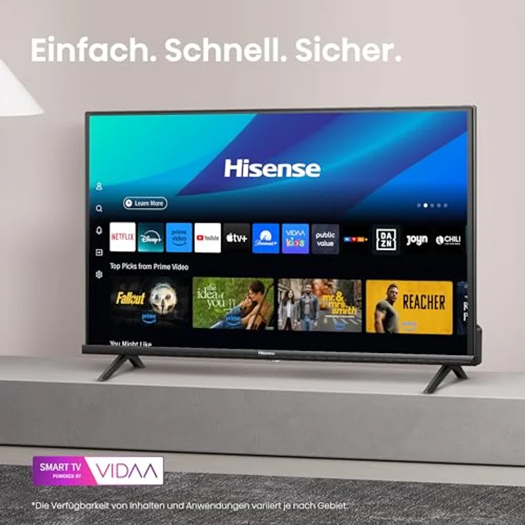 Hisense 40E4QT, 40" Full HD Smart TV Fernseher mit DTS Virtual:X und VIDAA Betriebssystem – Bild 11