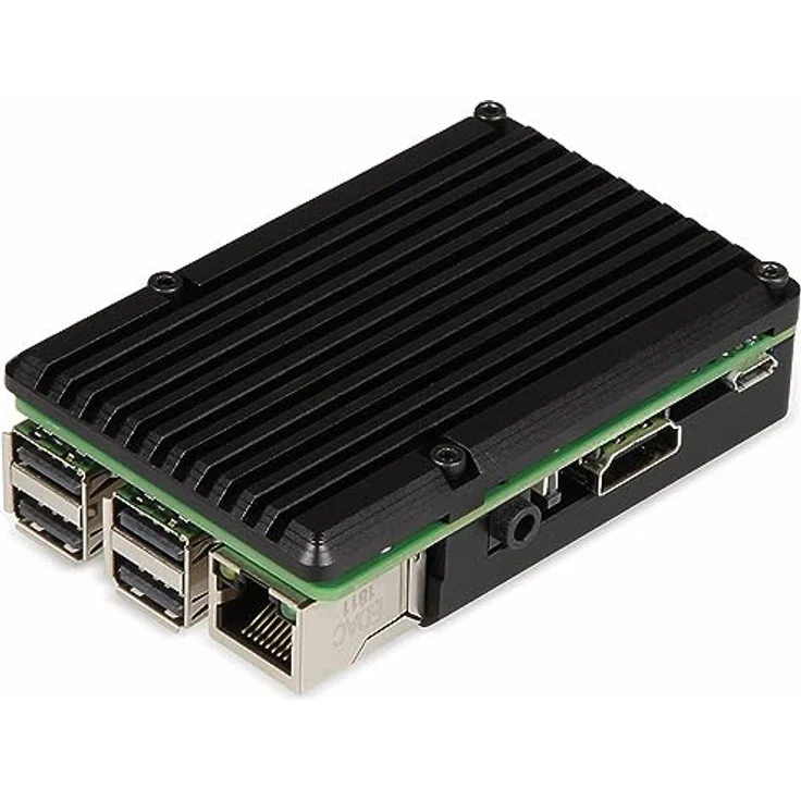 Joy-it ARMOR Case BLOCK SBC-Gehaeuse Passend fuer (Entwicklungskits): Raspberry Pi inkl. passiven KÃ – Bild 2