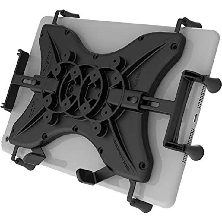 RAM Mounts X-Grip Universal-Halterung für 22,9 cm - 25,4 cm Tablets, kompatibel mit RAM B 2,5 cm und C 3,8 cm (1,5 Zoll) großen runden Kugelsockeln  – Bild 5
