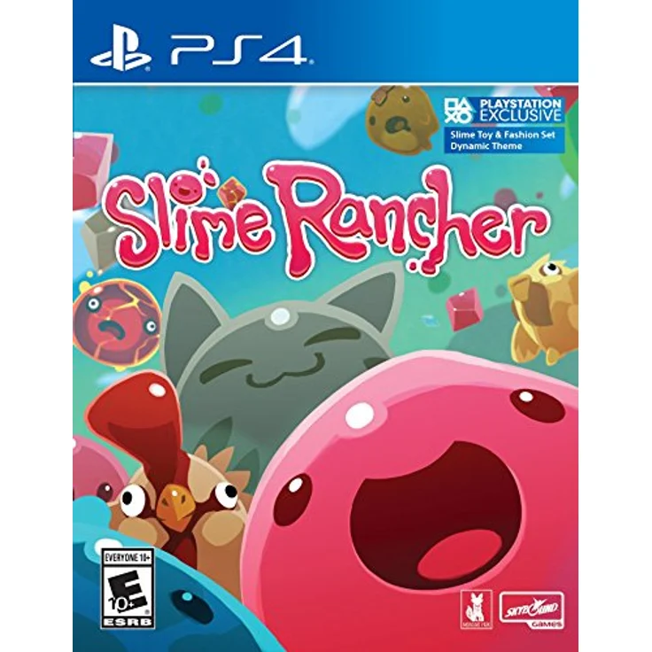 Skybound Games Slime Rancher, PS4 Spiel mit Vacpack, personalisierbarer Ranch und Schleimforschung – Bild 1