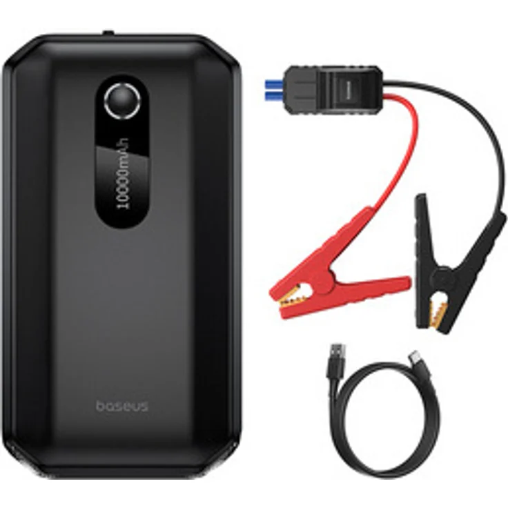Baseus Super Energy Air Series Car Jump Starter 10000mAh 1000A Schwarz