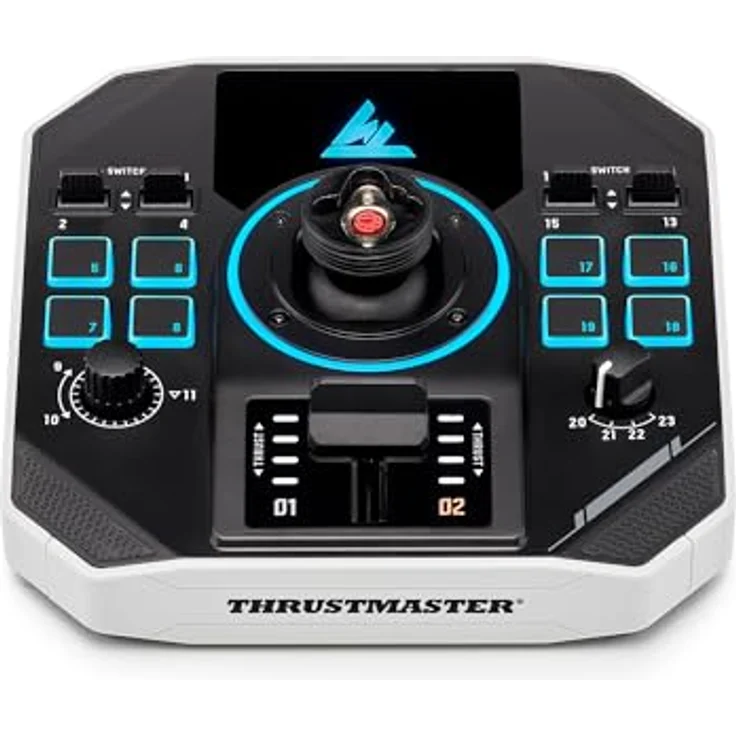 Thrustmaster Sol-R 2 HOSAS Space Sim Duo, 88 Aktionstasten, beleuchteter Joystick, kompatibel mit dem Thrustmaster Ecosystem – Bild 4