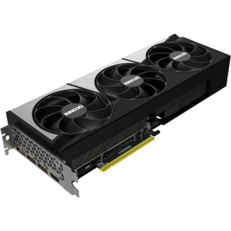 INNO3D GeForce RTX 5080 X3 OC, 16384 MB GDDR7 Grafikkarte mit Triple-Fan-Kühlerdesign – Bild 4