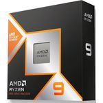 AMD Ryzen 9 9900X3D, 5.5 GHz CPU mit 12 Kernen und 24 Threads, Socket AM5, Tray