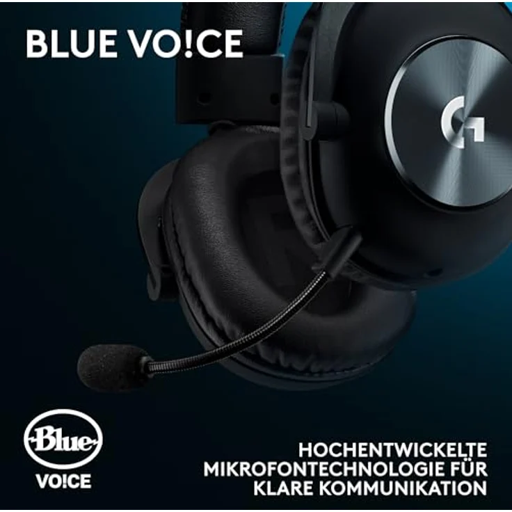 Logitech G Pro X SE Gaming Headset: Abnehmbares Mikrofon, DTS Headphone:X 7.1, USB DAC, Schwarz – Bild 2