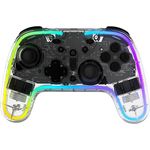 Snakebyte GAMEPAD RGB S - Wireless Controller für Nintendo Switch, präzise Hall-Effect-Sensoren, Audioanschluss, RGB-Beleuchtung, Schnellladung