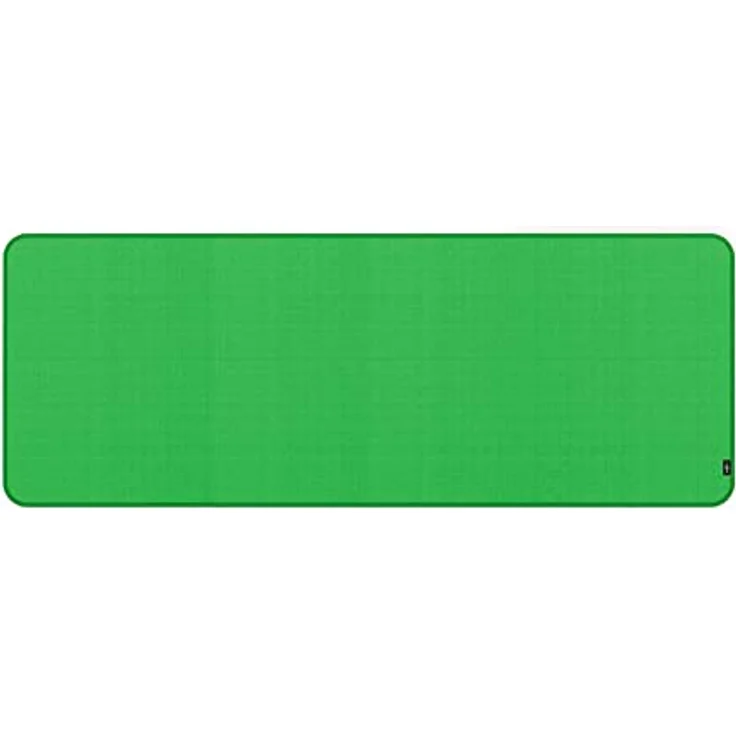 uRage Gaming-Mauspad “Greenscreen 250 Desk-Mat”, Grün, Anti-Rutsch-Beschichtung, Naturgummi, für Tastatur und Maus, extra groß, 90 x 0,3 x 34 cm – Bild 1