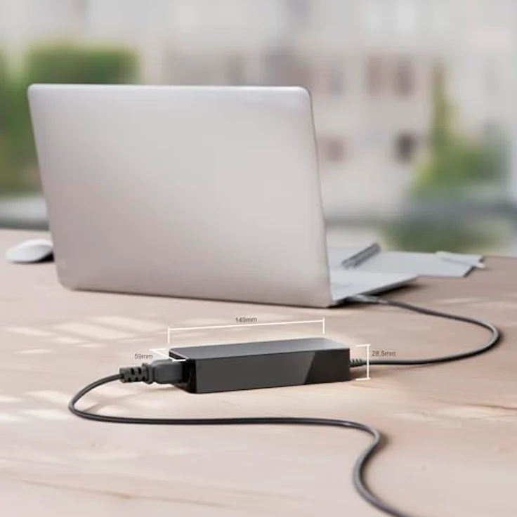 PureLink Vuelogic USB-C Netzteil 100W PD Schnellladegerät GaN Schwarz mit innovativer Technologie und umfassenden Schutzprotokollen – Bild 4