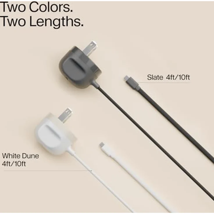 TwelveSouth PowerCord Ladegerät mit 30 W PD 3.0, 1.2m USB-C Kabel, flaches und strapazierfähiges Design – Bild 8