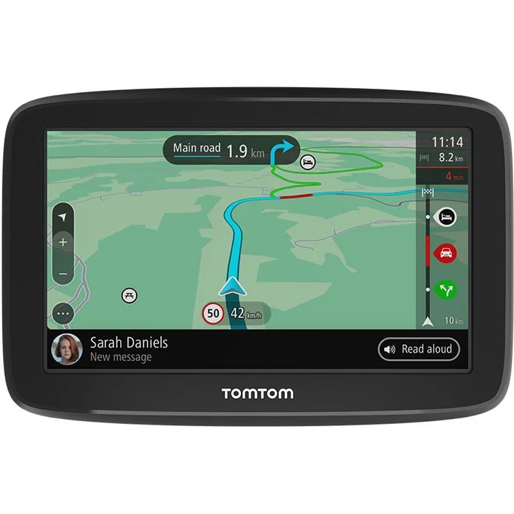 TomTom GO Classic, 6 Zoll Navigationsgerät mit europäischer Kartenabdeckung, WiFi-Updates und TomTom Traffic, schwarz