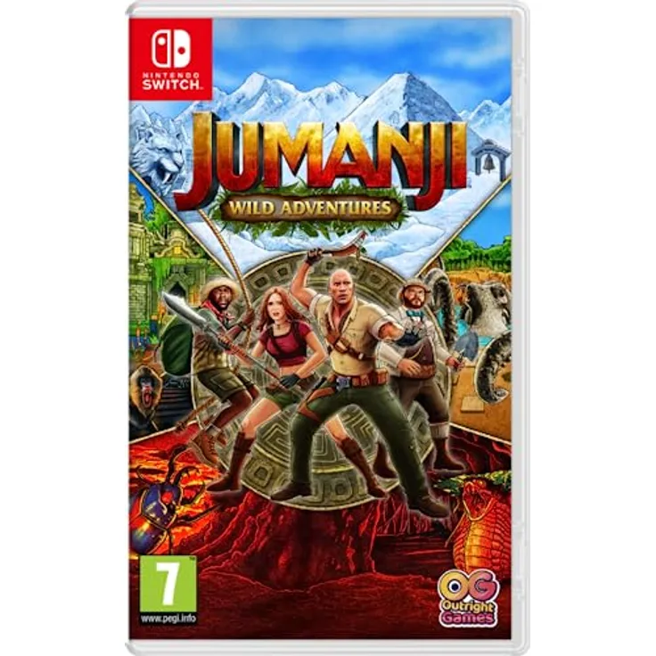 BANDAI NAMCO Entertainment Germany JUMANJI: Wild Adventures, Nintendo Switch Game
