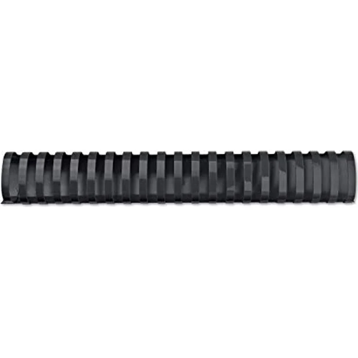 GBC CombBind, Plastikbinderücken oval, 6-51 mm für bis zu 450 Seiten, schwarz – Bild 1