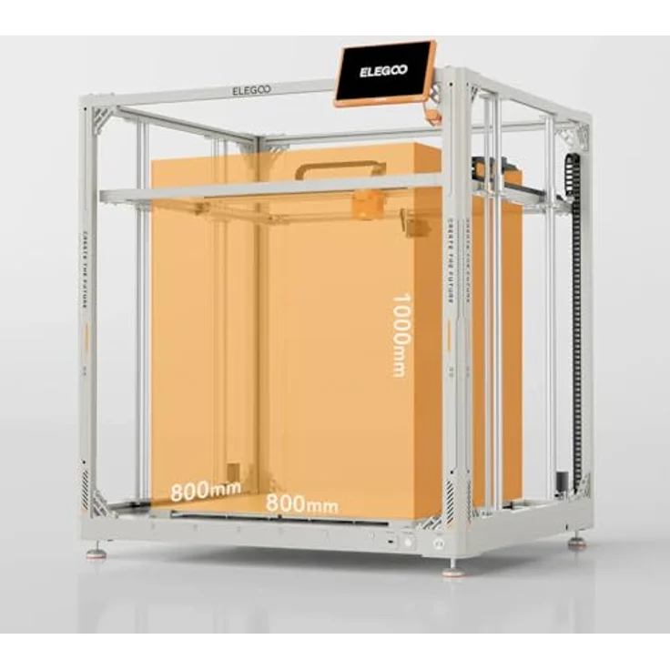 Elegoo OrangeStorm Giga, 3D-Druckblatt für optimale Haftung und einfache Ablösung, orange – Bild 3