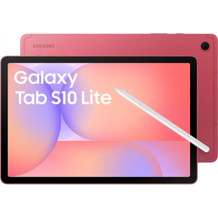 Samsung Galaxy Tab S10 Lite, 10,9 Zoll Tablet mit 128 GB Speicher, Wi-Fi, Rot, inkl. Stylus