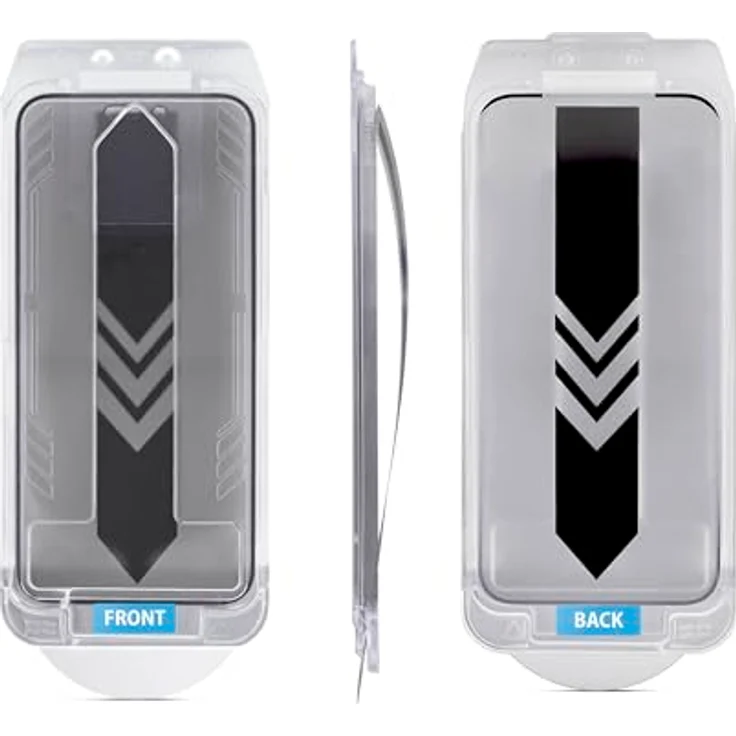 StarTech I16T1-PRIVACY-SCREEN, Displayschutzfolie für Apple iPhone 16, 4-Wege-Privatsphäre, schwarz, mit blauer Lichtreduzierung und blasenfreier Installation – Bild 3