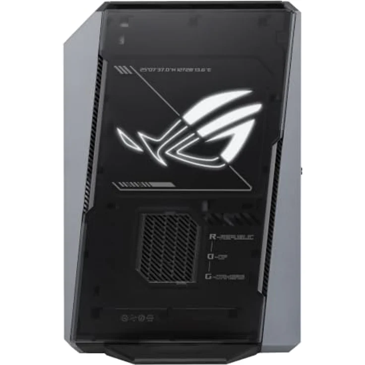 ASUS ROG GR70-N90043AN, Gaming Mini-PC mit AMD Ryzen 9, 16 GB RAM, 1 TB SSD, NVIDIA GeForce RTX 5060, Star Grey – Bild 2