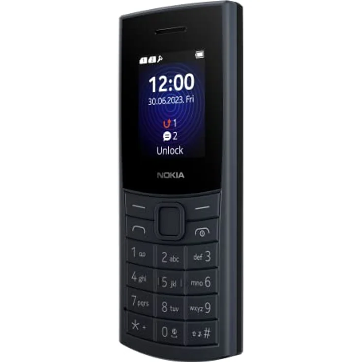 Nokia 110 4G 2nd Edition (2024), Smartphone mit 48 MB Speicher, IP-X4 zertifiziert, blau – Bild 2
