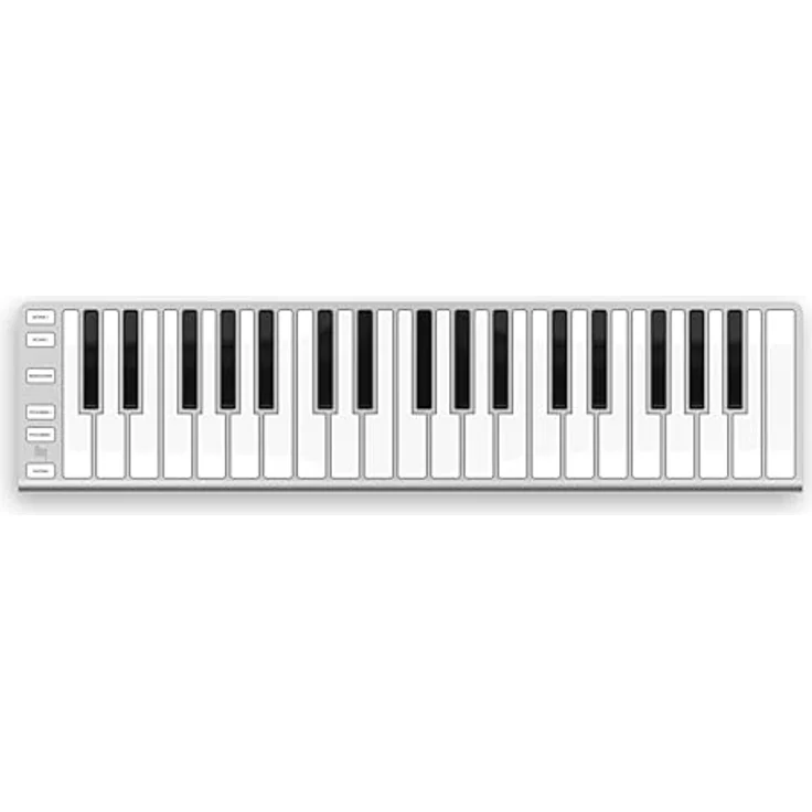 ESI Audiotechnik Xkey37, mobiler USB-MIDI-Controller mit 37 Tasten, Weiss – Bild 1