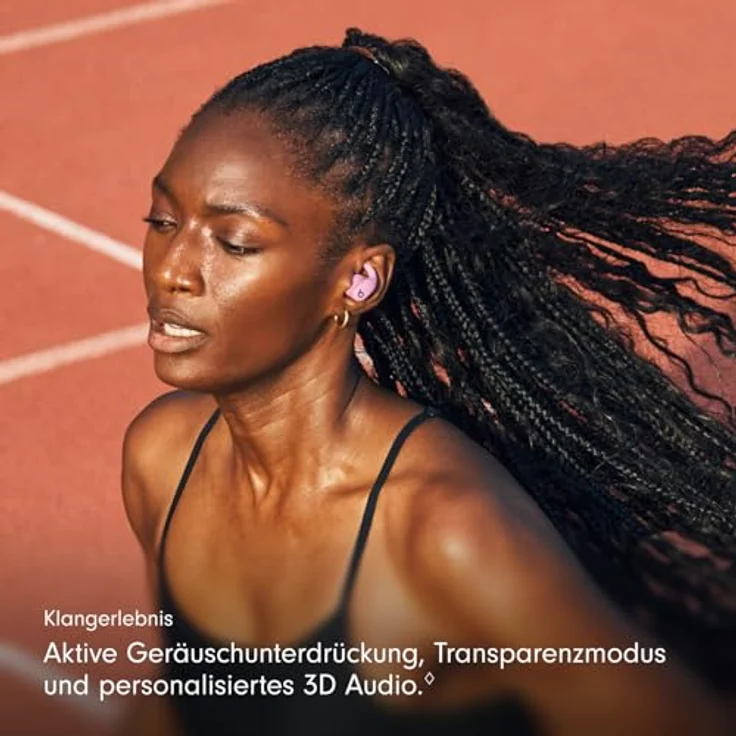 Beats Powerbeats Fit, Kabellose In-Ear-Earbuds mit ANC, 30 h Akkulaufzeit, spritzwasserfest, Pink – Bild 5