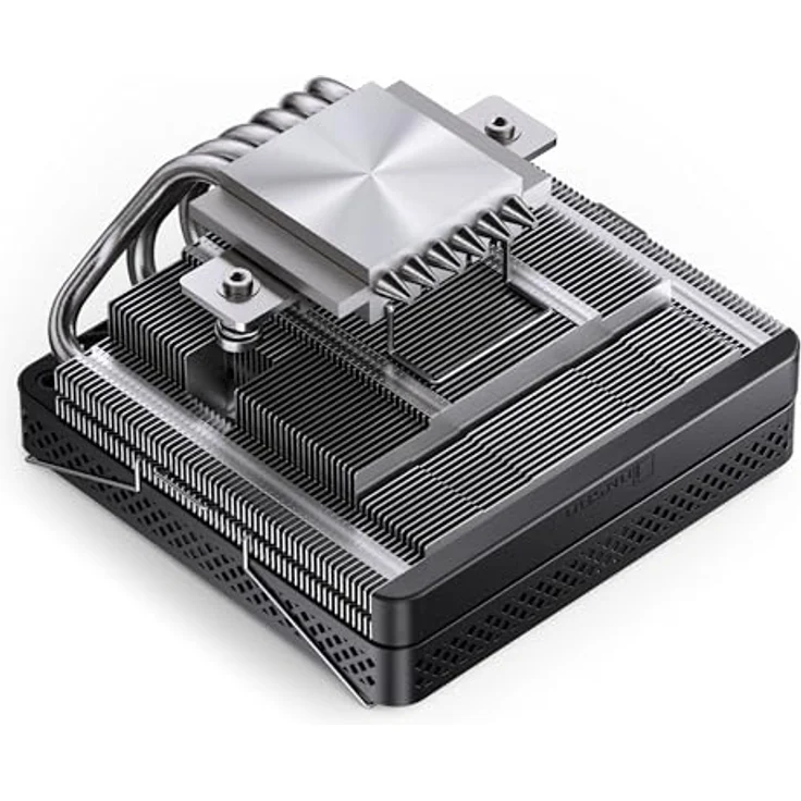 Jonsbo HP600 Low-Profile CPU-Kühler - 120mm, schwarz mit 6 Heatpipes – Bild 6