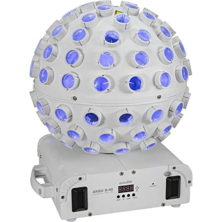 Eurolite AKKU B-40 Laser Strahleneffekt AIR weiss, Zubehör DJ, Weiss