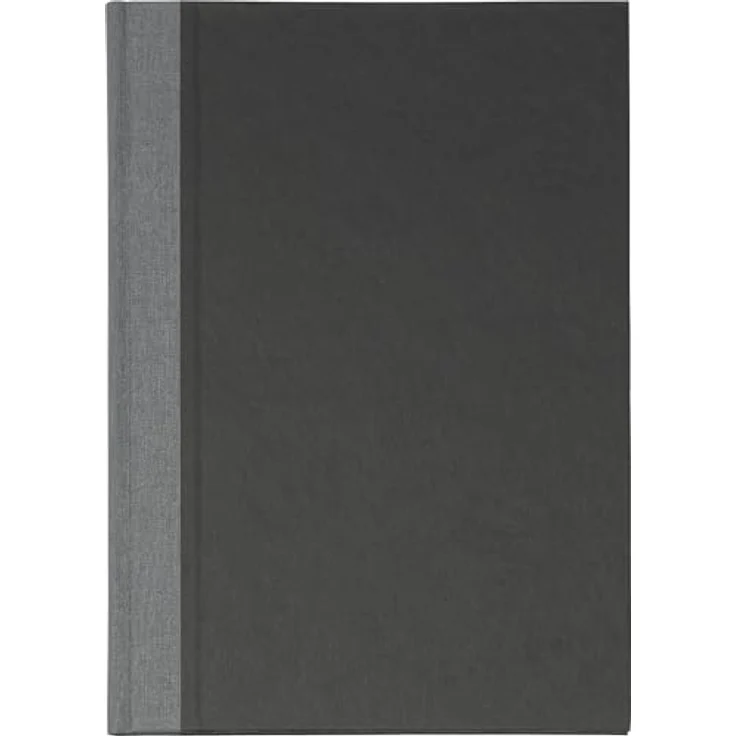 König & Ebhardt Notizbuch EBHARDT Geschäftsbuch DIN A4 kariert, schwarz, Hardcover, 192 Seiten – Bild 1
