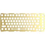 Glorious PC Gaming Race GMMK Pro 75% Switch Plate, Gaming Zubehör für Custom Tastatur GMMK Pro Keyboard Gaming, Superrobustes Messing Schalterplatte für GMMK Pro ISO Layout