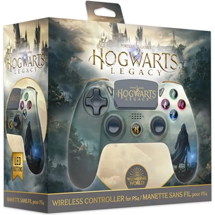 Freaks and Geeks Harry Potter Hogwarts Legacy Landscape wireless PlayStation 4 Controller – Bild 1
