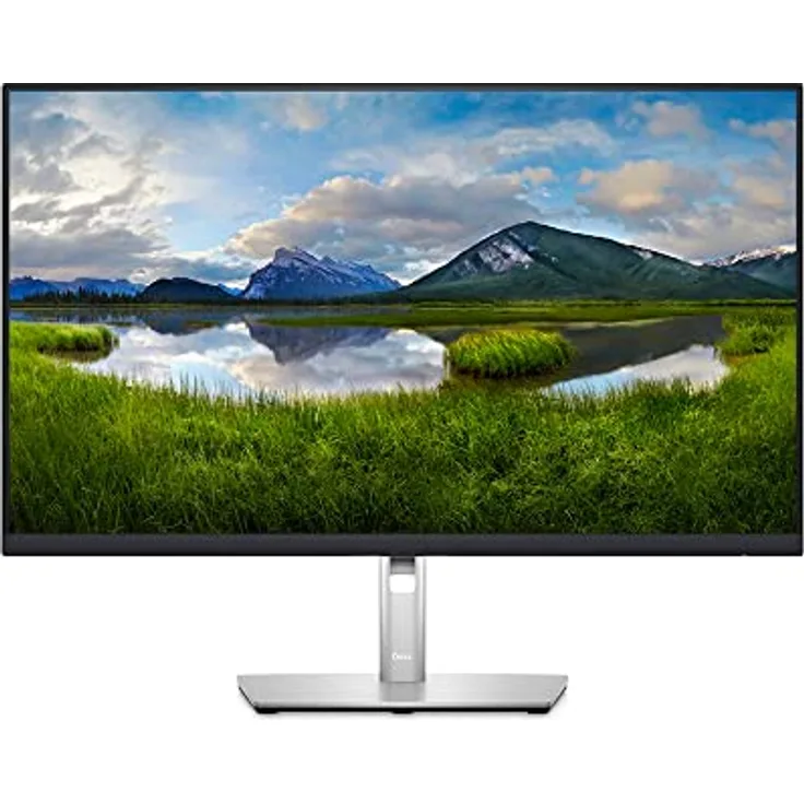 Dell P2723D 27 Zoll QHD (2560x1440) Monitor, 60Hz, IPS, 5ms, 99% sRGB, DisplayPort, HDMI, 5x USB, 3 Jahre Garantie, Schwarz