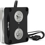 Thermal Grizzly AMD Mycro Direct-Die Pro RGB V1 Wasserkühler für AMD Prozessoren - Ersetzt Steckdosen-Aktivierungsmechanismus - CNC-gefräste POM-Abdeckung - G1/4" Anschlüsse, mit optimierter Mikrofinstruktur und ARGB-Beleuchtung