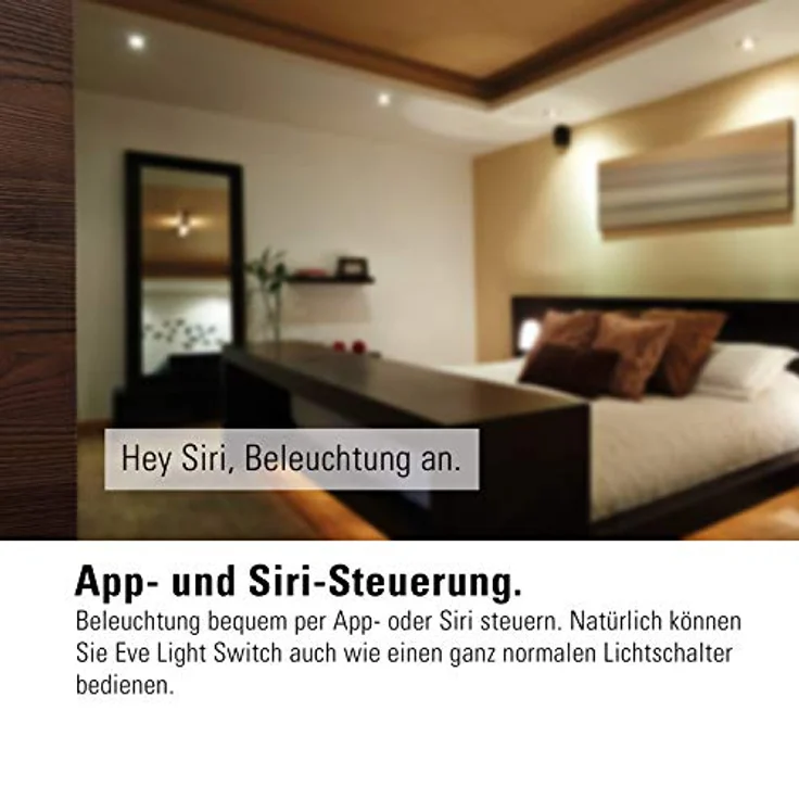 elgato Eve Light Switch Smarter Lichtschalter mit Apple HomeKit-Technologie & Thread – Bild 5