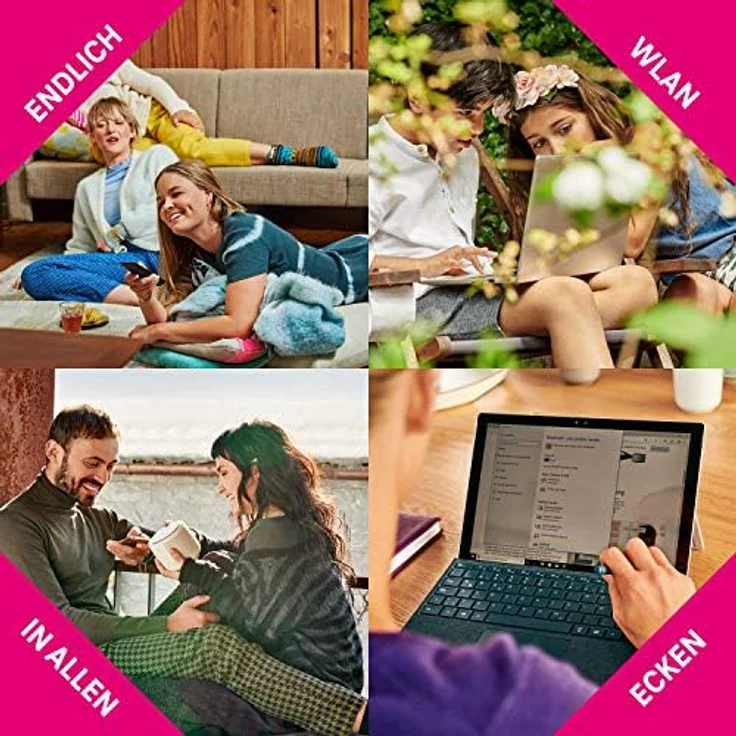 Deutsche Telekom Speedport Smart 4R, Wi-Fi 6 Router mit bis zu 5600 Mbit/s, integrierte Magenta SmartHome Basis, ideal für UHD & 4K Entertain TV, inkl. DECT Basisstation – Bild 5