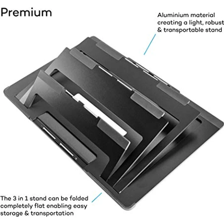 Wacom Stand für Cintiq Pro 13/16 Grafiktablett-Ständer, Schwarz – Bild 3