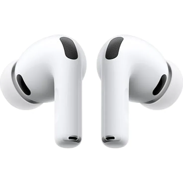 Apple AirPods Pro 3, Kabellose In‑Ear Kopfhörer mit Aktiver Geräuschunterdrückung, Herzfrequenzmessung, Hörgerätefunktion, 3D Audio und USB-C Ladeanschluss