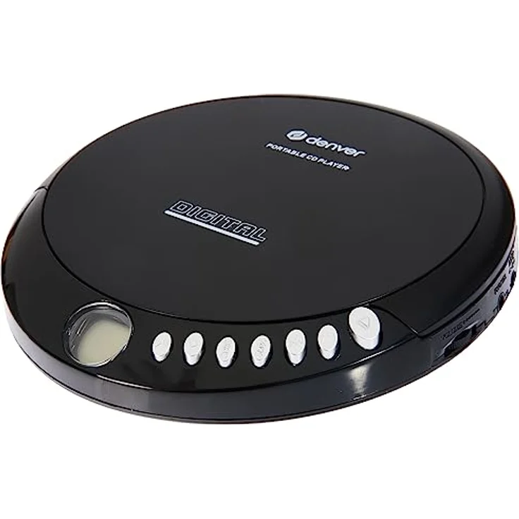 Denver DM-24 tragbarer CD-Player schwarz – Bild 4
