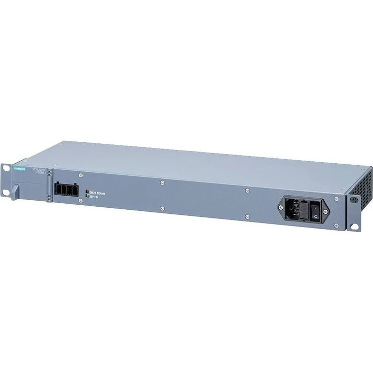 Siemens Scalance Rack Switch, industrial Ethernet Switch mit Power over Ethernet (PoE), 300 Watt, robustes Metallgehäuse для 19 Zoll-Schaltschränke