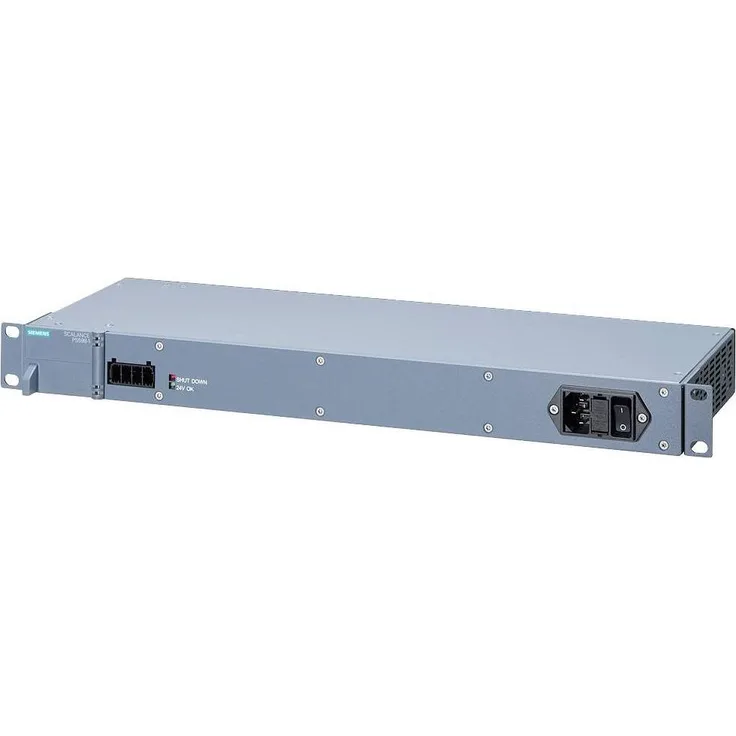 Siemens Scalance Rack Switch, industrial Ethernet Switch mit Power over Ethernet (PoE), 300 Watt, robustes Metallgehäuse для 19 Zoll-Schaltschränke