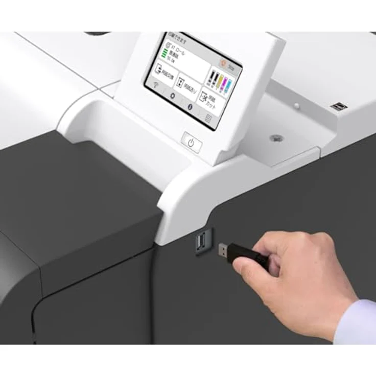 Canon imagePROGRAF TM-355, Groformatdrucker mit WLAN und Ethernet, Tintenstrahl, 2400 x 1200 DPI, A0 Randlosdruck, Schwarz – Bild 7