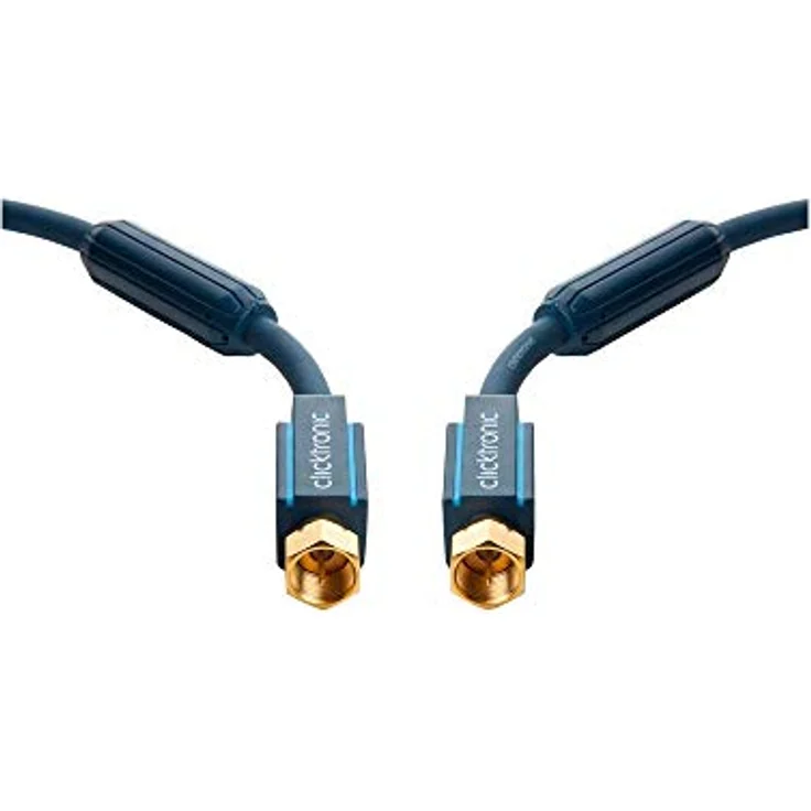 Clicktronic Casual SAT Antennenkabel (F-Stecker-F-Stecker, 95 dB, 3m) – Bild 2