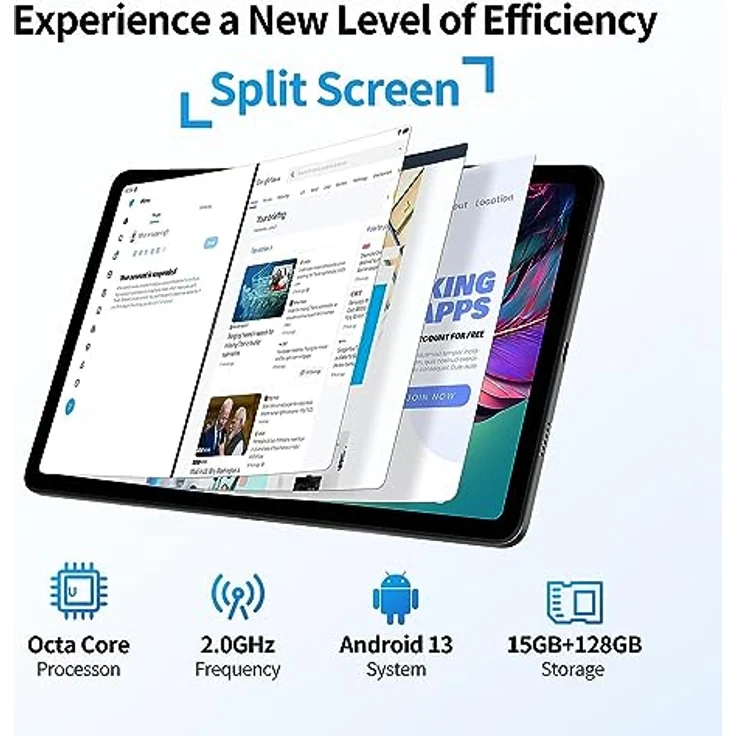 DOOGEE T20S 10.4 8GB/128GB Grün Tablet - Tablet Marke – Bild 2