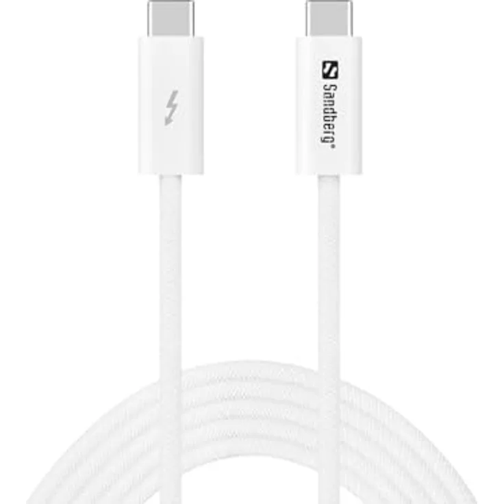 Sandberg USB-C to C USB4 240W+40Gbps, 2M, 136-57, Schwarz