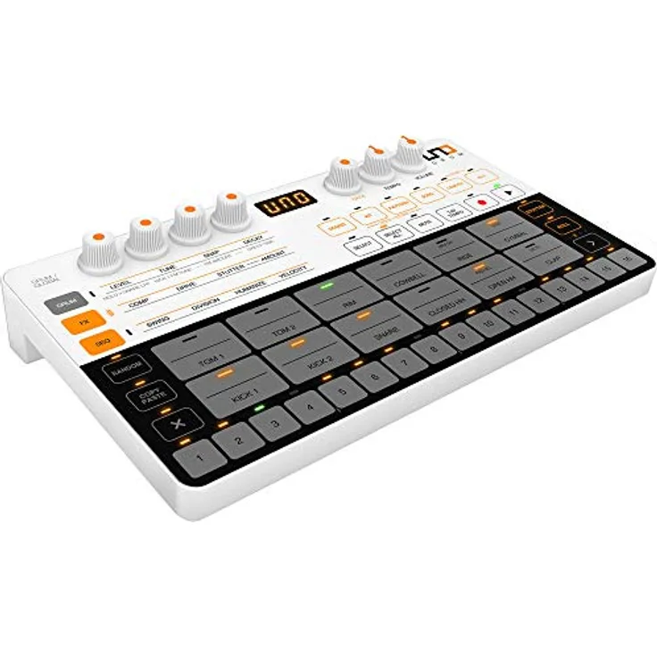IK Multimedia Uno Drum Tragbare Analog- und PCM-Drum-Maschine, IP-UNO-DRUM-IN