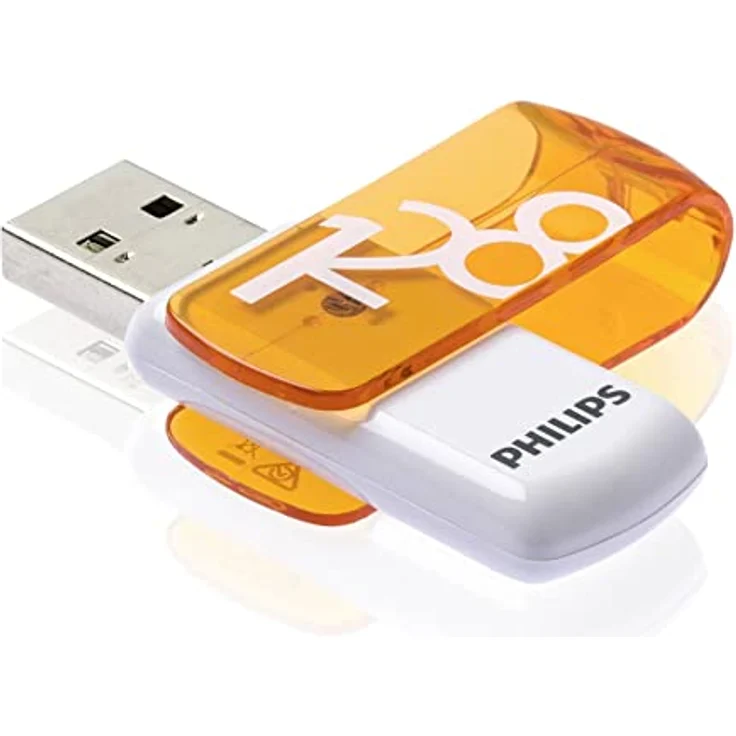 Philips Pendrive USB 2.0 128 GB - Vivid Edition (Orange) – Bild 3