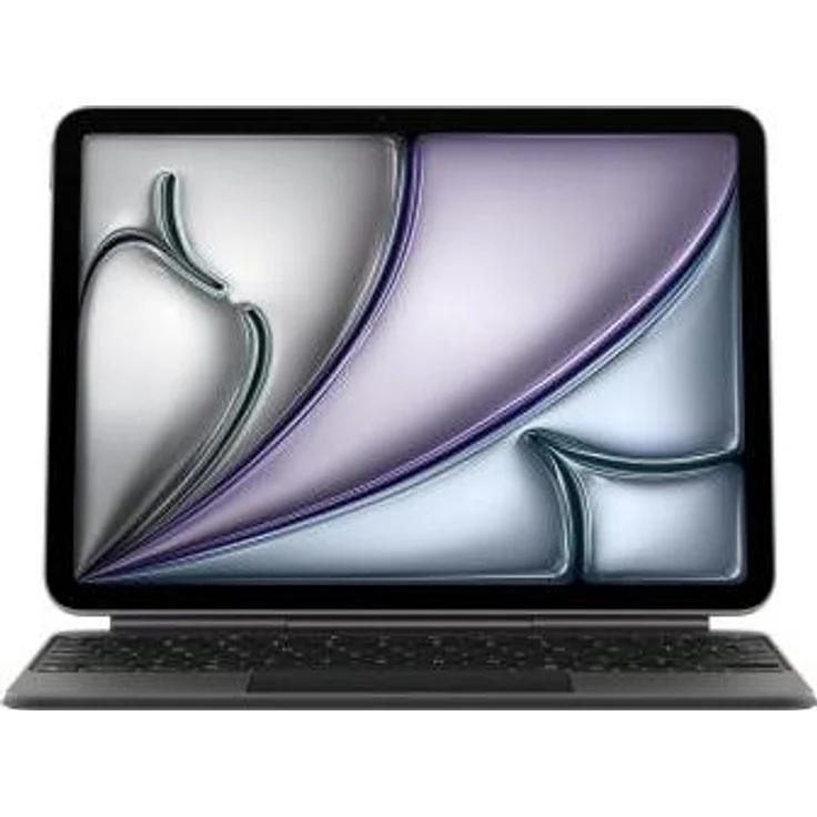 Apple Magic Keyboard für iPad Air 11 Zoll M3 - British English - Schwarz, mit Funktionstasten und großem Trackpad – Bild 1