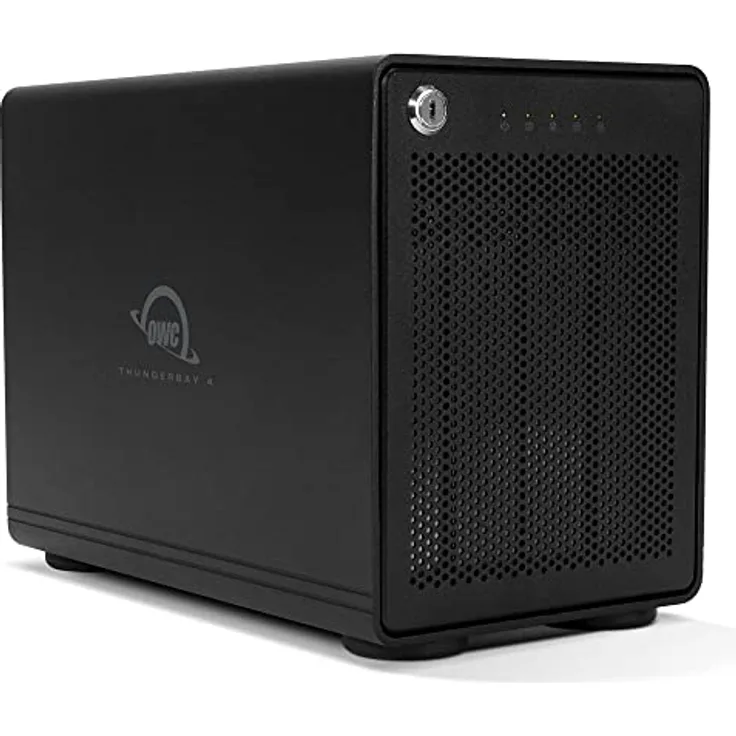 OWC ThunderBay 4 Laufwerksgehäuse, schwarz, 4-Bay Thunderbolt 3 External Drive
