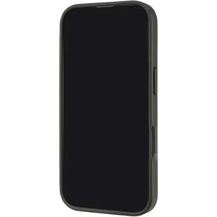 Audi Handyhülle iPhone 16 Pro, Kunstleder schwarz mit Metall Logo, 6,3 Zoll, Stoßfest, passgenau – Bild 5